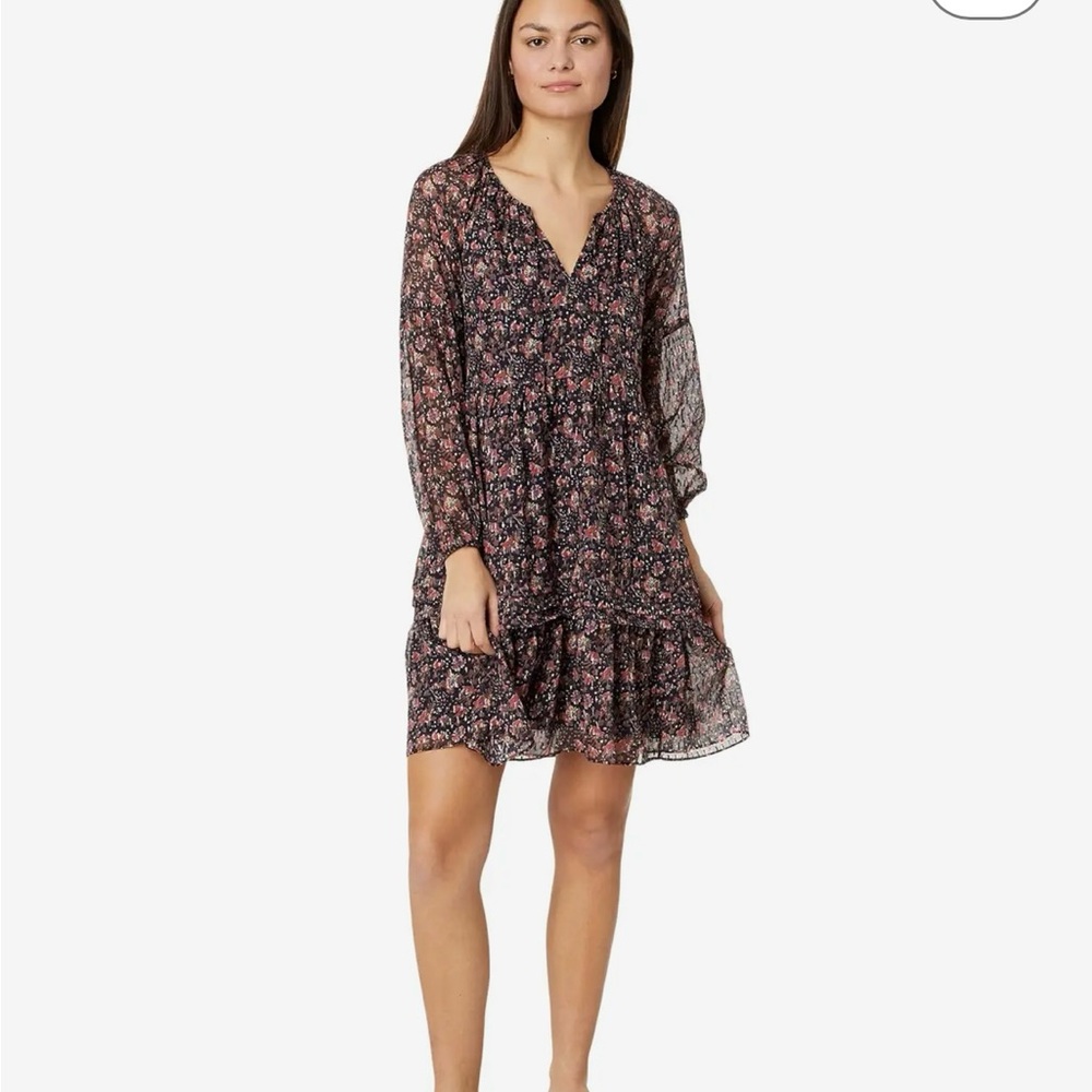 Faherty Silk Cotton Sagewood Dress ✨gorgeous✨